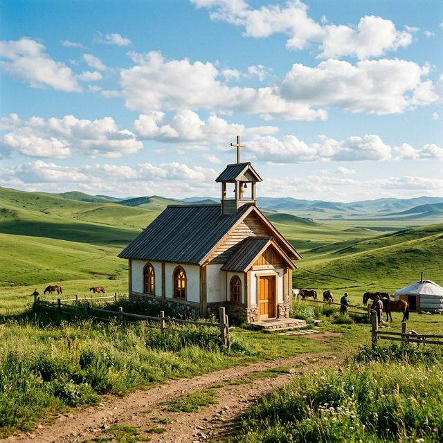 초원 위의 작은 예배당